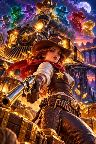 Wild West: Sundown Express · Midnight Revue game artwork
